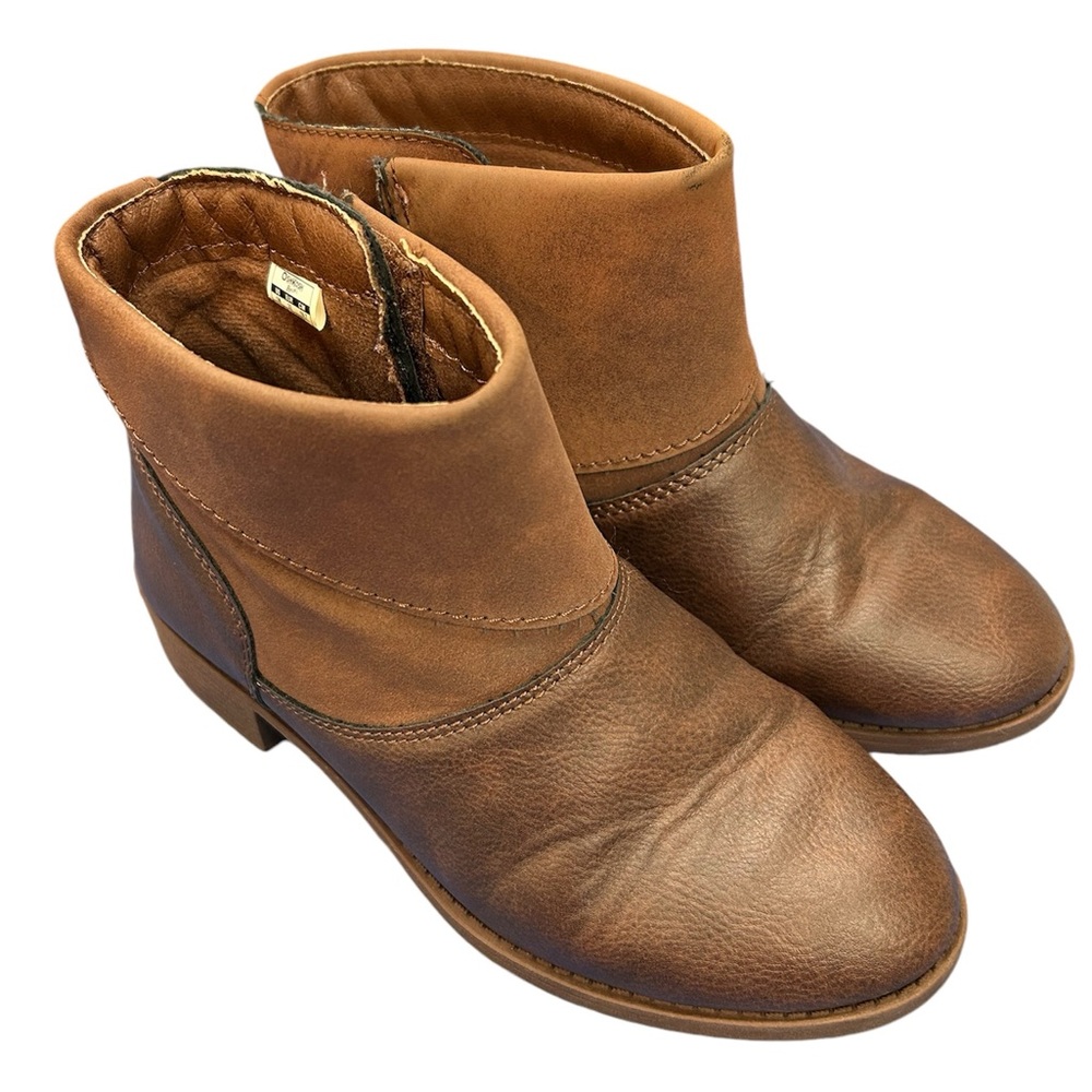 Girls Oshkosh Brown Ankle Boots - Size 1